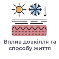 Вплив довкілля та способу життя